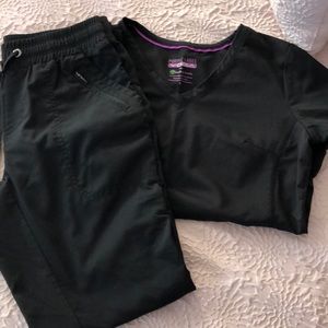 Black scrubs